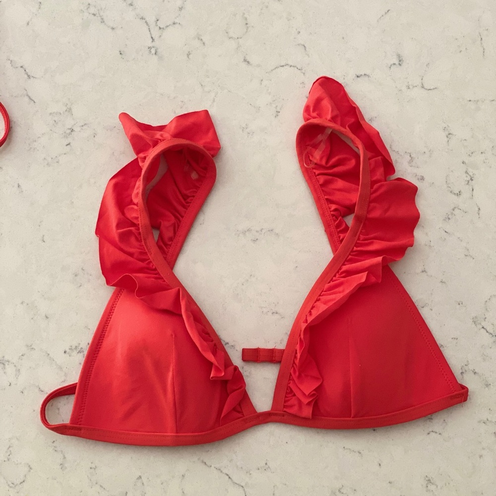 H&M bikini red top